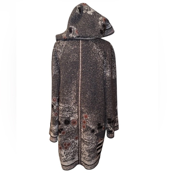 Missoni Sweaters - Missoni Hooded Knit Long Cardigan Sweater Coat